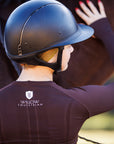 Willow Equestrian Seamless Long Sleeve Shirt Chocolate