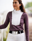 Willow Equestrian Breeze Show Shirt Mauve