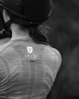 Willow Equestrian Seamless Short Sleeve Tee Shirt Light Grey