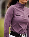 Willow Equestrian Breeze Convertible Sun Shirt Mauve