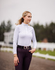 Willow Equestrian Training Breech Sangria