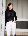 Willow Equestrian Show Breech White