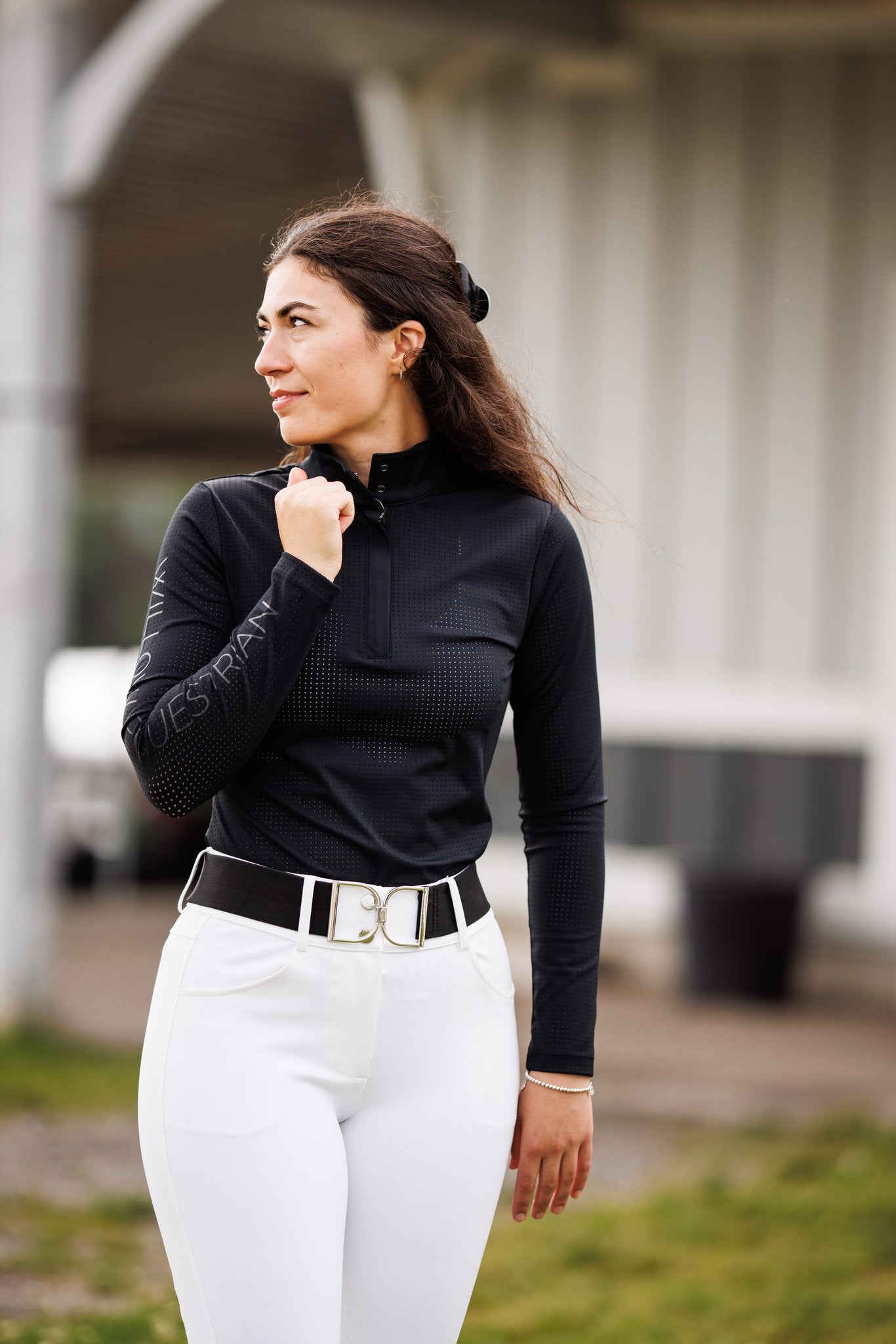 Willow Equestrian Show Breech White