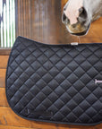 Basics Equestrian Saddle Pad Black