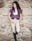 Willow Equestrian Breeze Short Sleeve Show Shirt Mauve