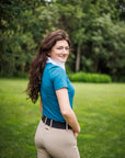 Willow Equestrian Breeze Short Sleeve Show Shirt Jade