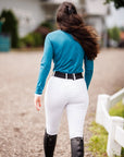 Willow Equestrian Show Breech White