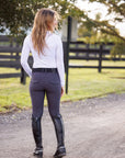 Willow Equestrian Seamless Long Sleeve Shirt White