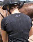 Willow Equestrian Seamless Short Sleeve Tee Shirt Black