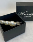 Willow Equestrian Pearl Stock Pin