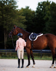 Willow Equestrian Quarter Zip Sweatshirt Rose