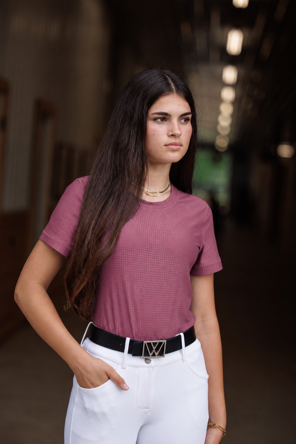 Breeze Tee Raspberry Rose