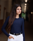 Breeze Long Sleeve Tee Navy