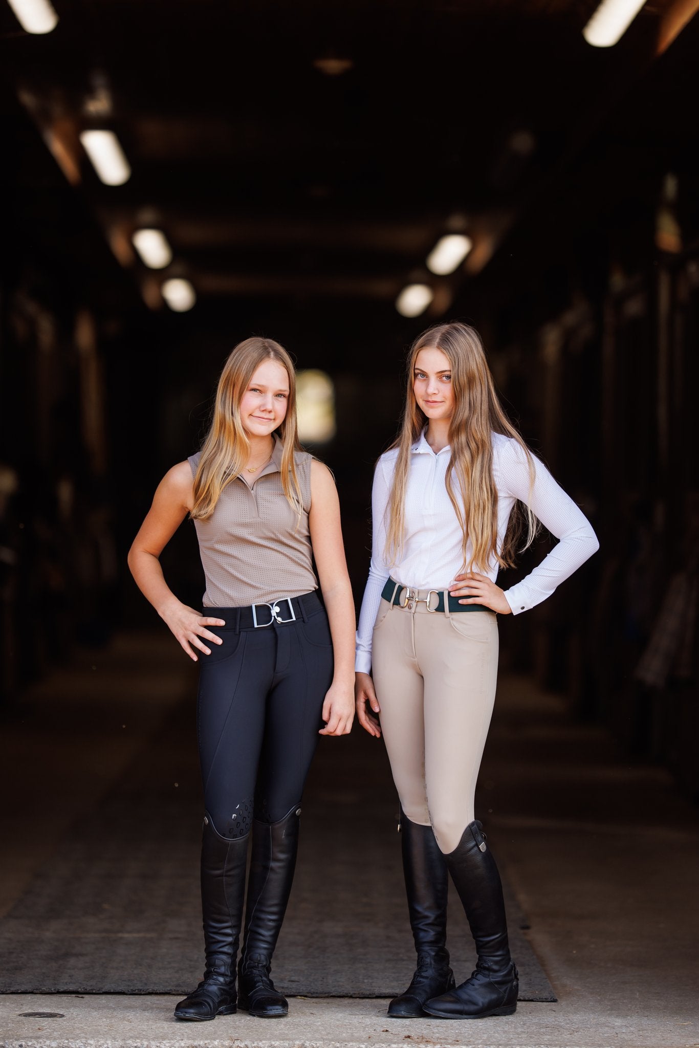 Willow Equestrian Breeze Sleeveless Convertible Sun Shirt Mocha