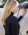 Breeze Shade Turtleneck Black
