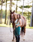 Willow Equestrian Luxe Breech Hunter Green