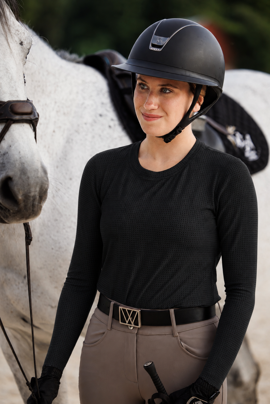 Breeze Long Sleeve Tee Black