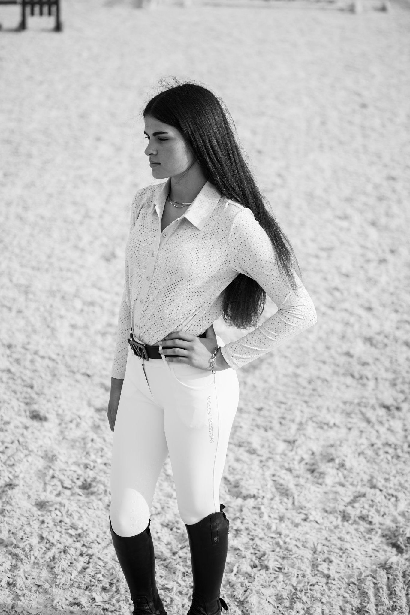 Breeze Pro Blouse Ice Blue