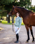 Willow Equestrian Quarter Zip Sweatshirt Sage