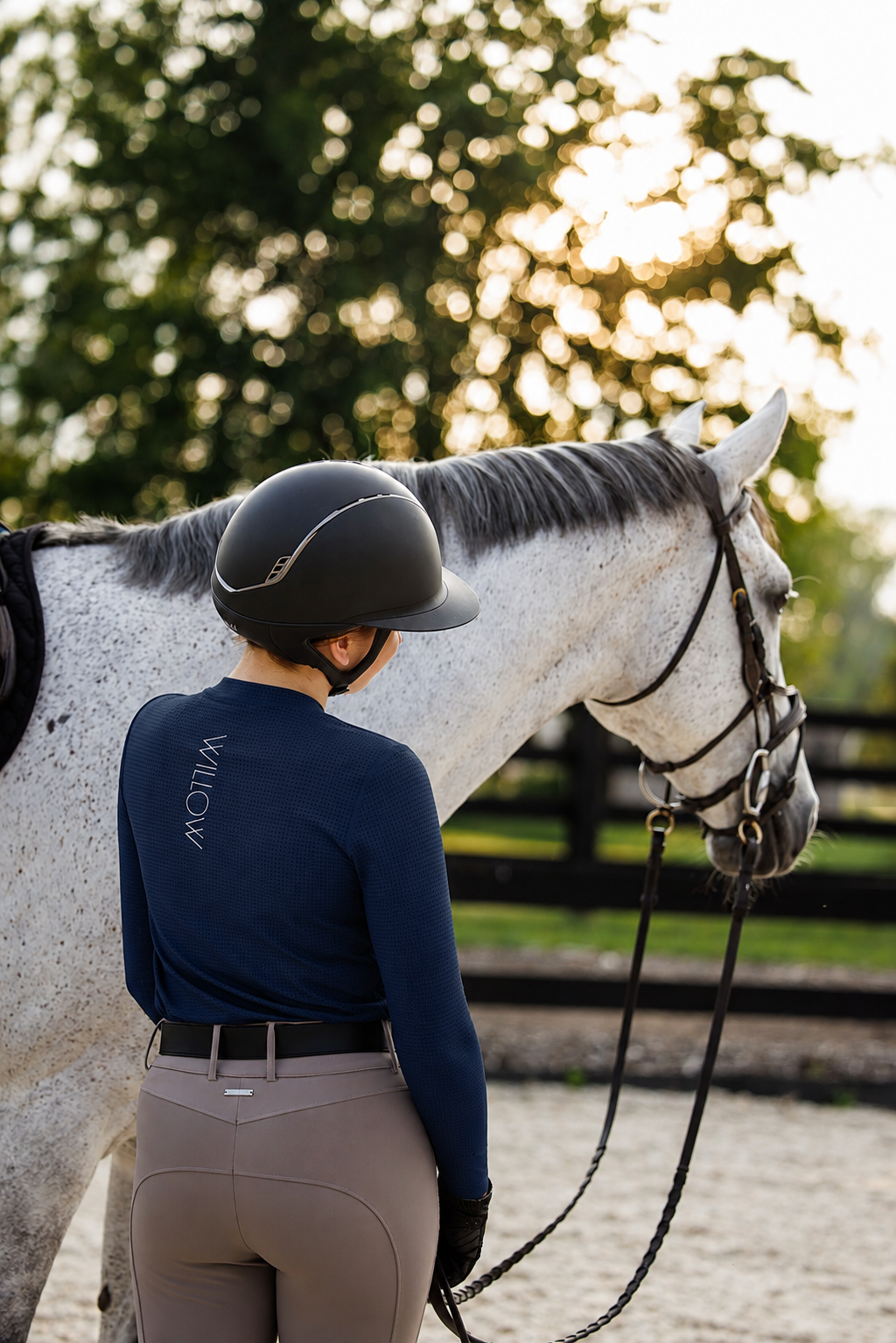 Breeze Long Sleeve Tee Navy