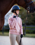Willow Equestrian Quarter Zip Sweatshirt Rose