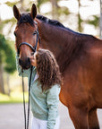 Willow Equestrian Quarter Zip Sweatshirt Sage
