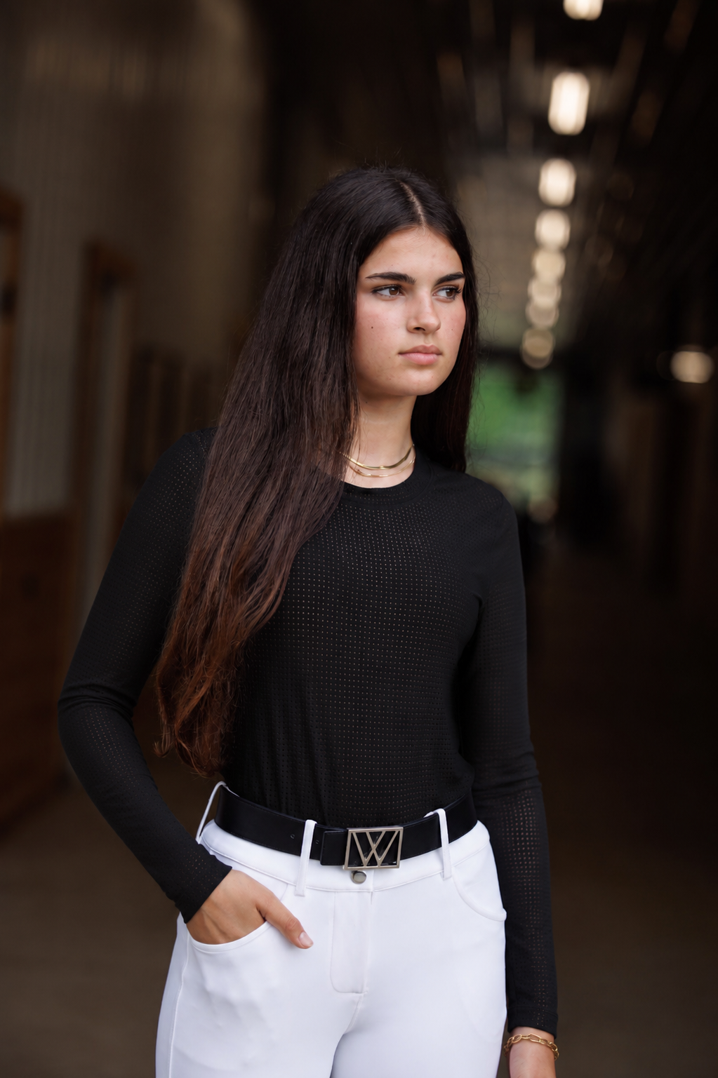 Breeze Long Sleeve Tee Black