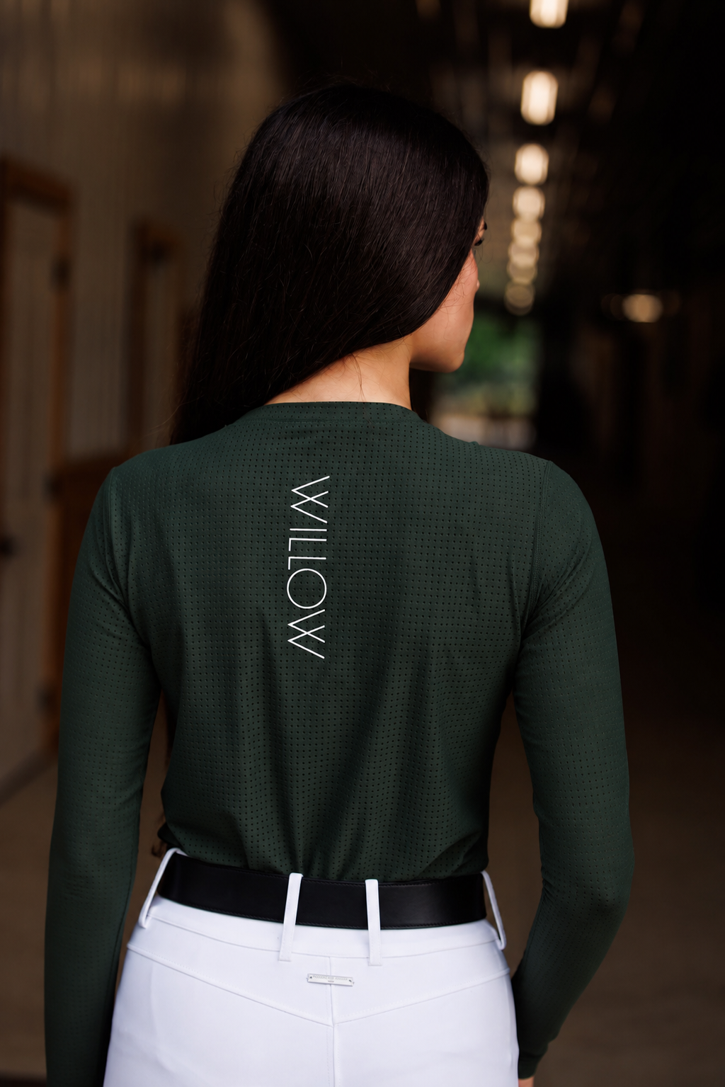 Breeze Long Sleeve Tee Hunter Green