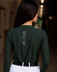 Breeze Long Sleeve Tee Hunter Green