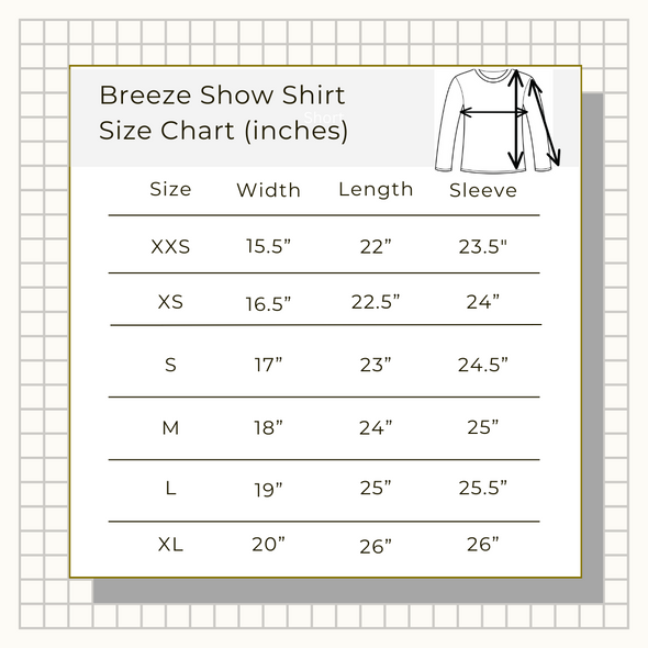 Willow Equestrian Breeze Show Shirt