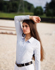 Breeze Pro Blouse Ice Blue