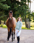 Willow Equestrian Quarter Zip Sweatshirt Sage