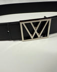 3 in 1 Logo Leather Belt
