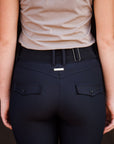Willow Equestrian Training Breech Sparkle Logo Edition Black