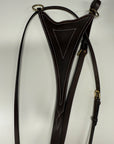 Brydalworx Running Martingale w Bib Havana Full