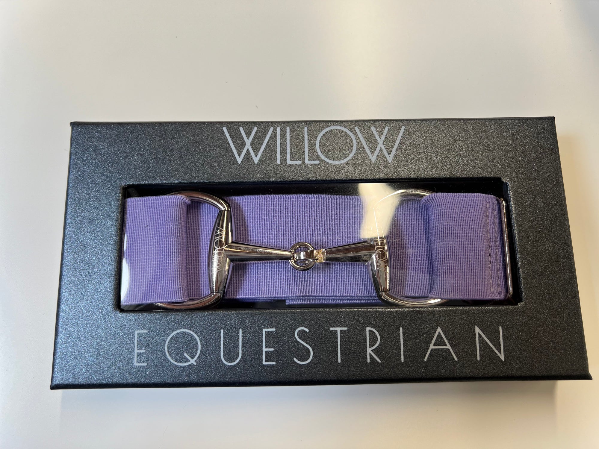 Willow Equestrian Logo Snaffle Bit Belt 1.5&quot;