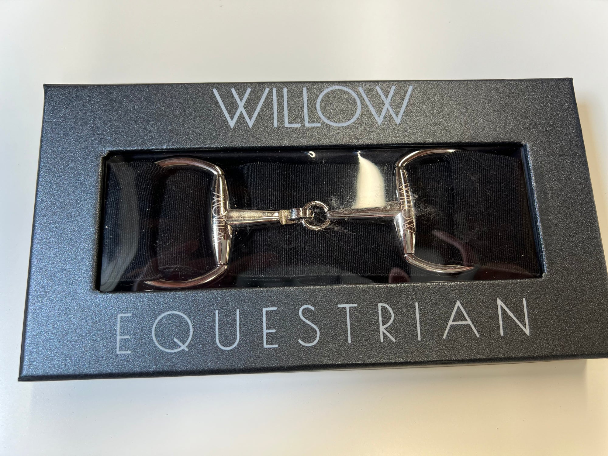 Willow Equestrian Logo Snaffle Bit Belt 1.5&quot;