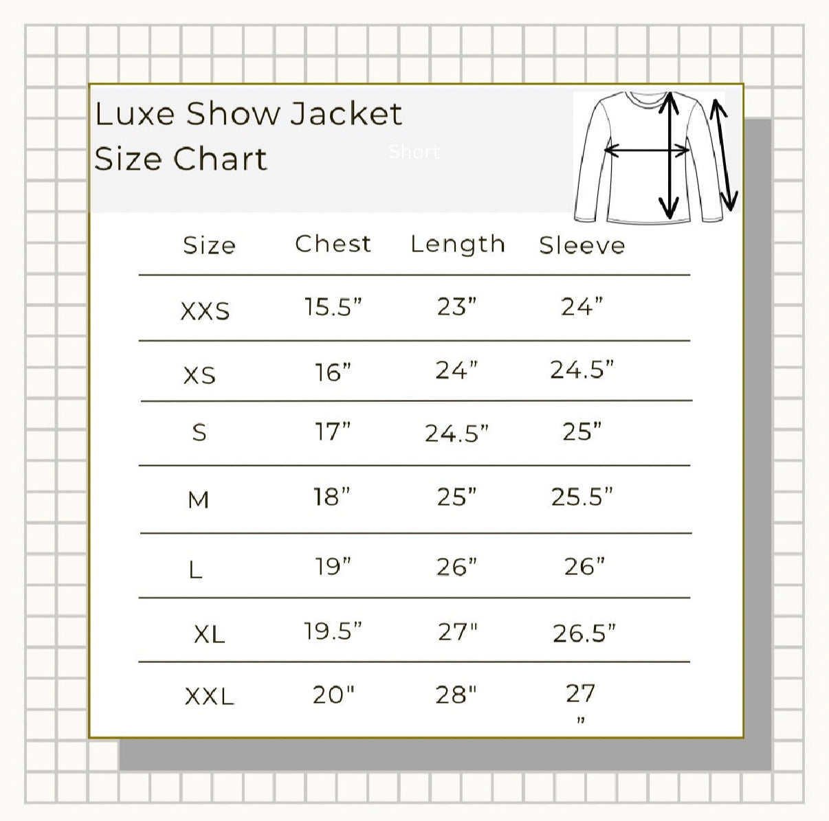 Luxe Show Jacket Lilac