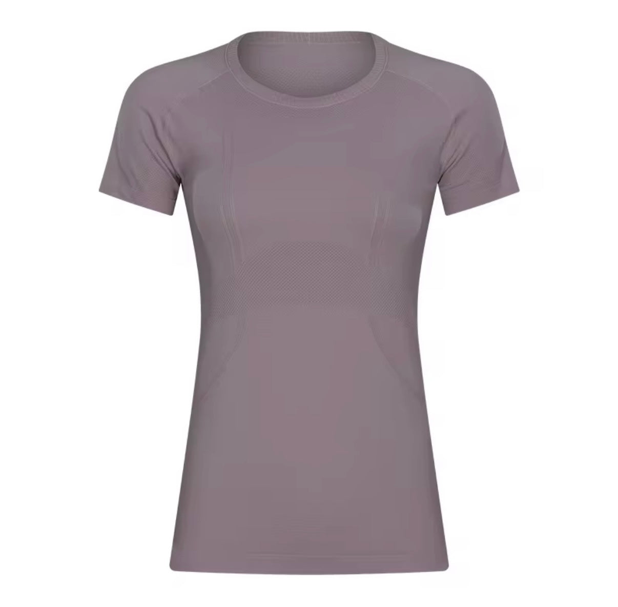 Willow Equestrian Seamless Short Sleeve Tee Shirt Mauve