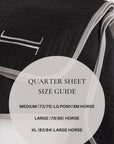 Basics Equestrian Keyhole Quarter Sheet