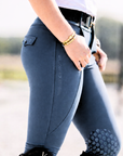 Training Breech Blue Steel Sparkle Logo