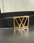 3 in 1 Logo Leather Belt