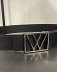 3 in 1 Logo Leather Belt
