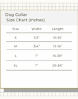 Brydalworx Triple Stitch Dog Collar