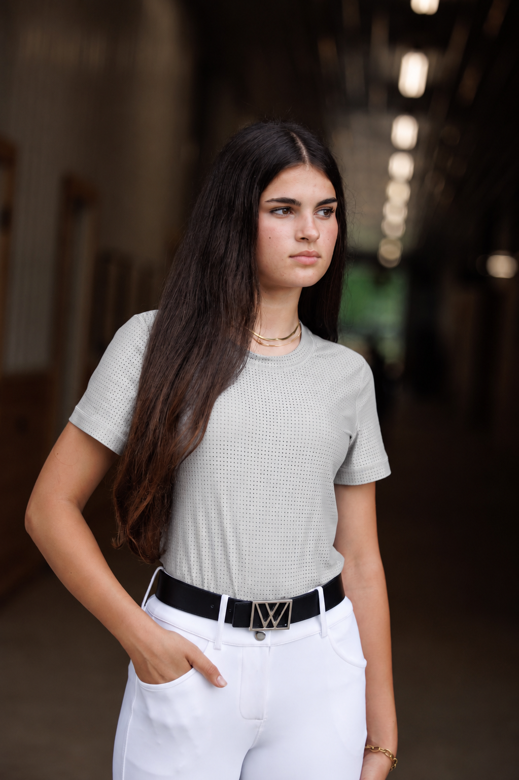 Breeze Tee Dove Grey