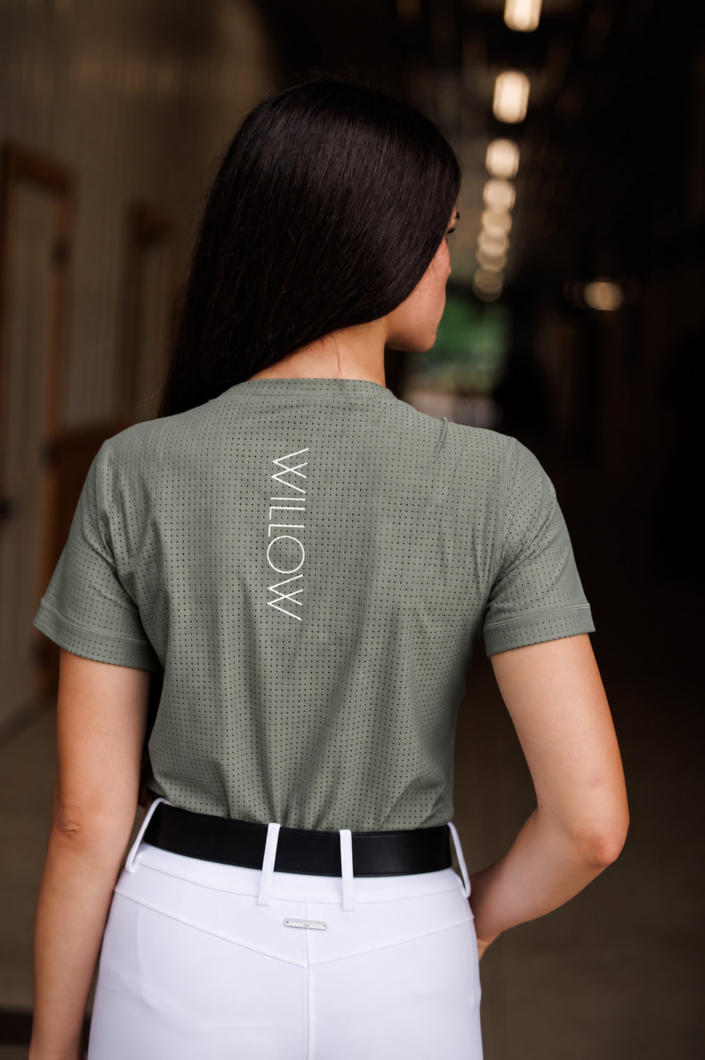 Breeze Tee Dusty Olive