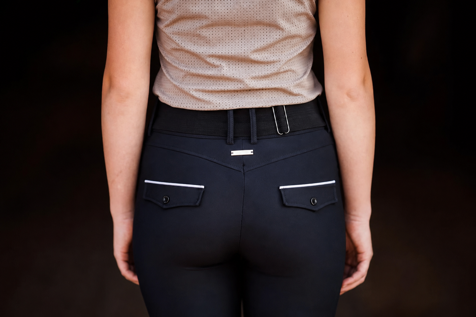 Training Breech Black Limited Edition Knee Patch