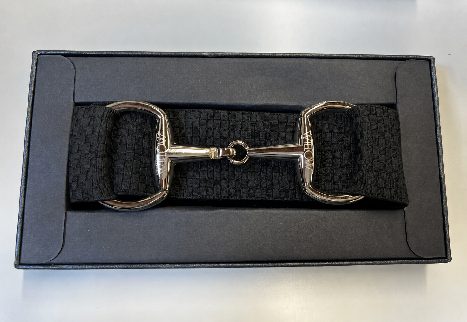 Logo Snaffle Bit Belt 1.5"