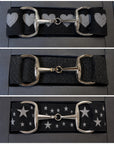 Logo Snaffle Bit Belt 1.5"