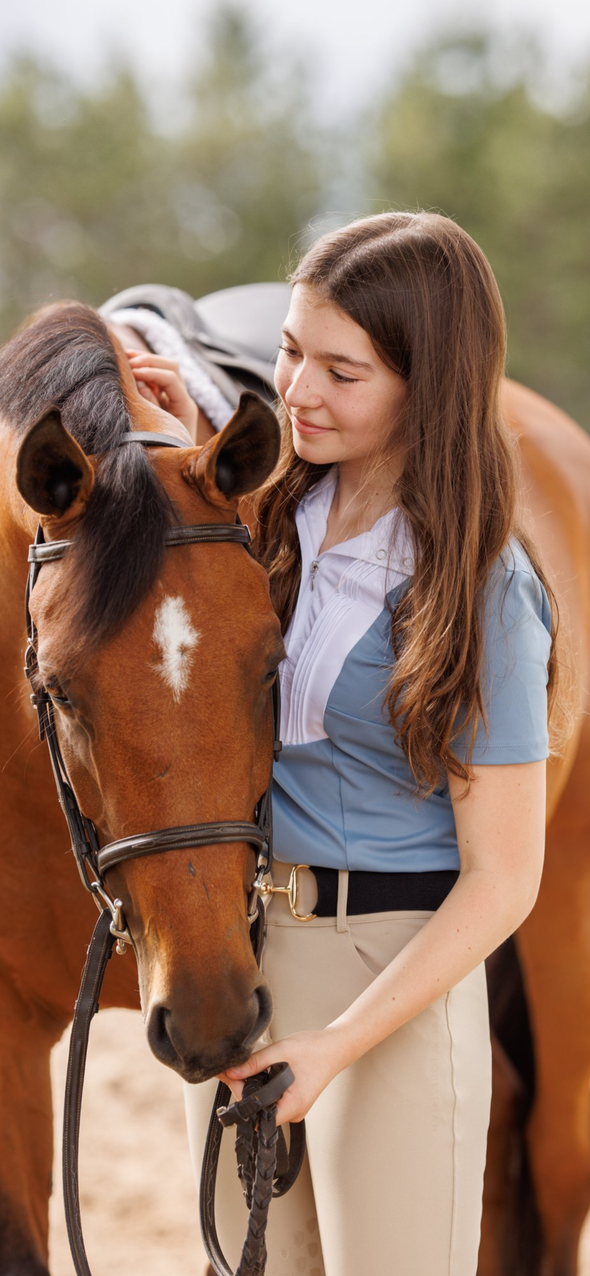 Willow Equestrian Luxe Short Sleeve Show Shirt